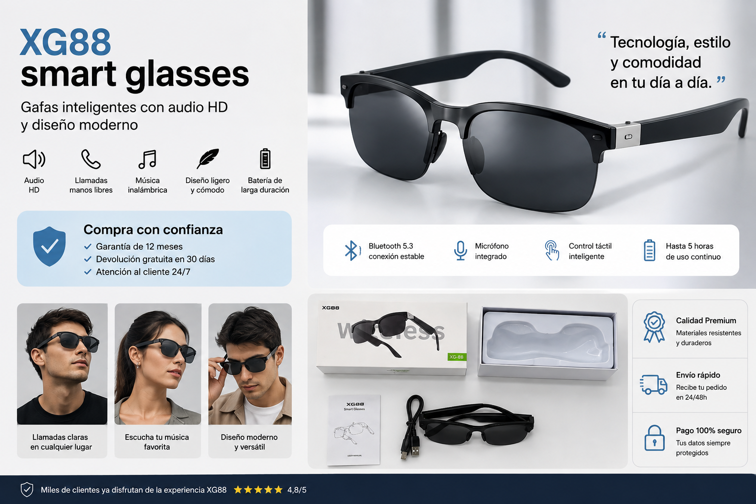 Smart Glasses with AI