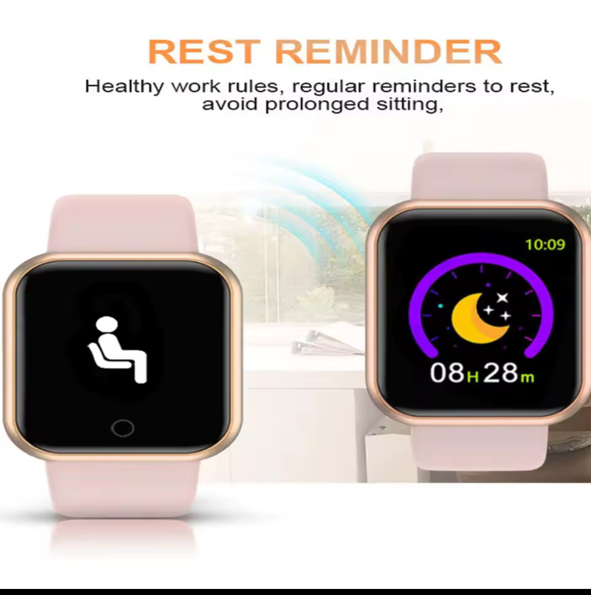 reloj inteligente hombre y mujer